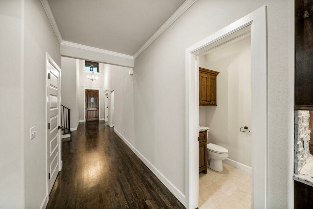 Unique floor plan designed for comfort and style in a Mahogany Homes Tulsa property.