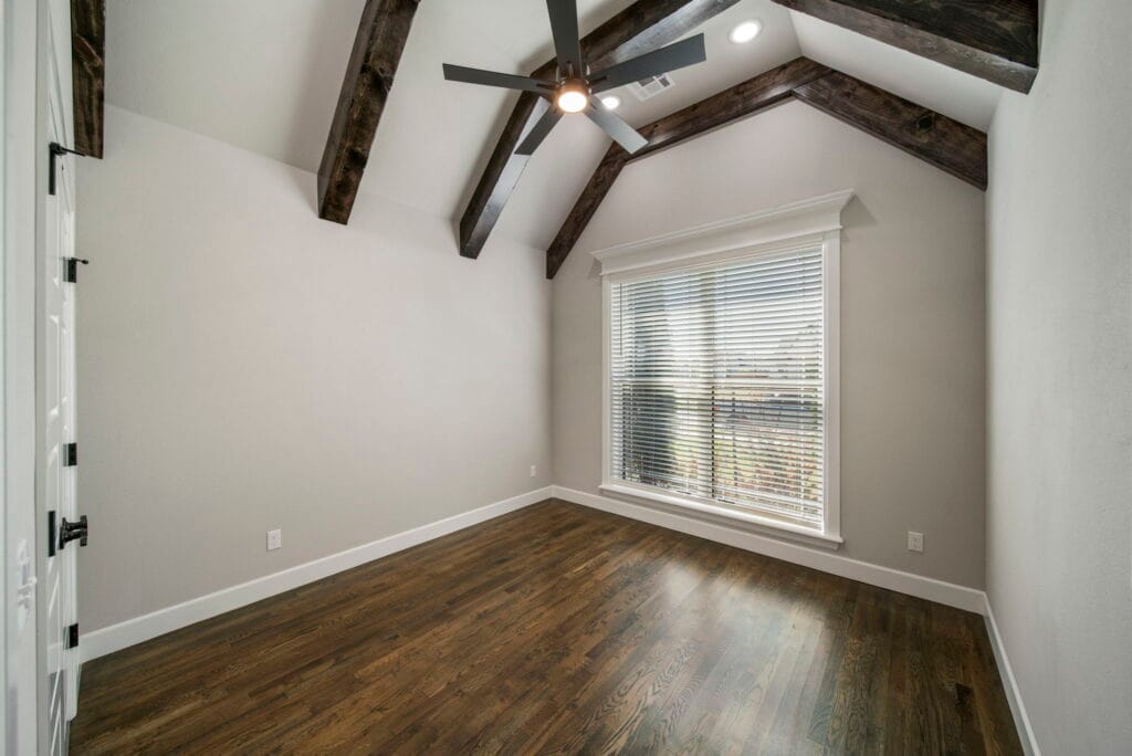 Unique floor plan with a blend of open-concept spaces and private rooms by Mahogany Homes Tulsa