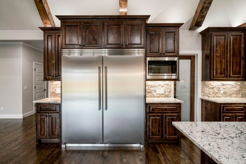 Bright, spacious kitchen with a modern design perfect for family gatherings.