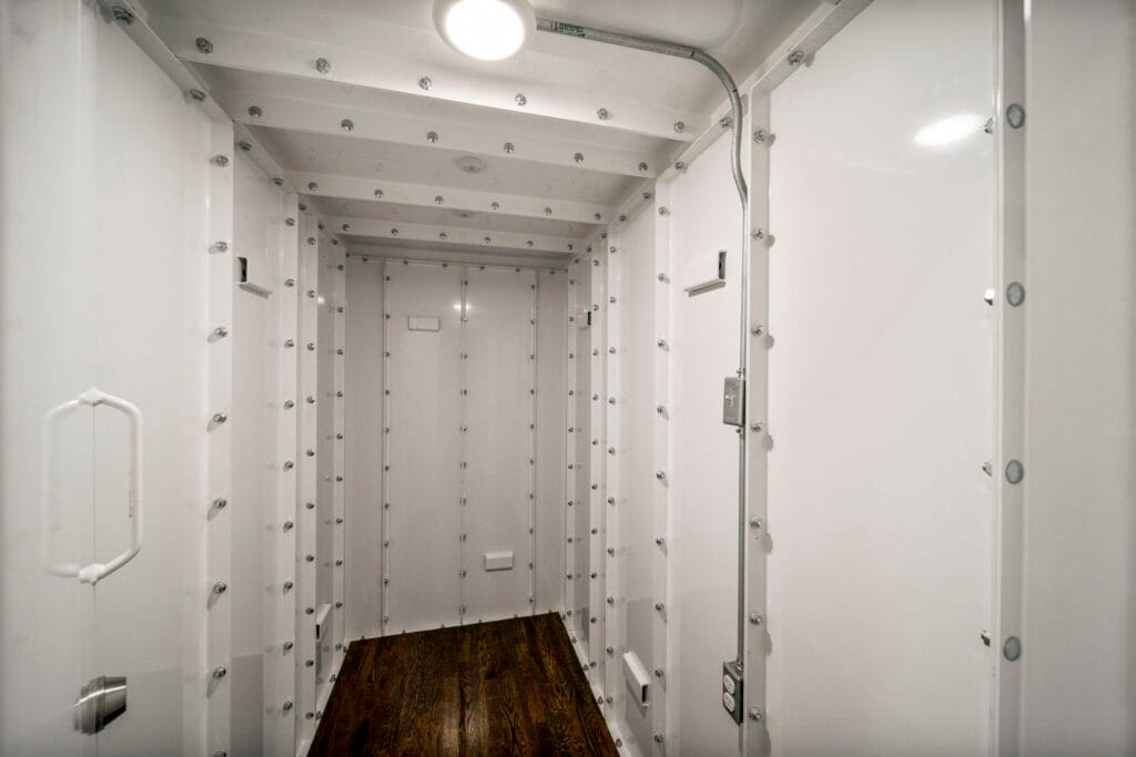 Functional floor plan with well-defined living areas and custom features by Mahogany Homes.