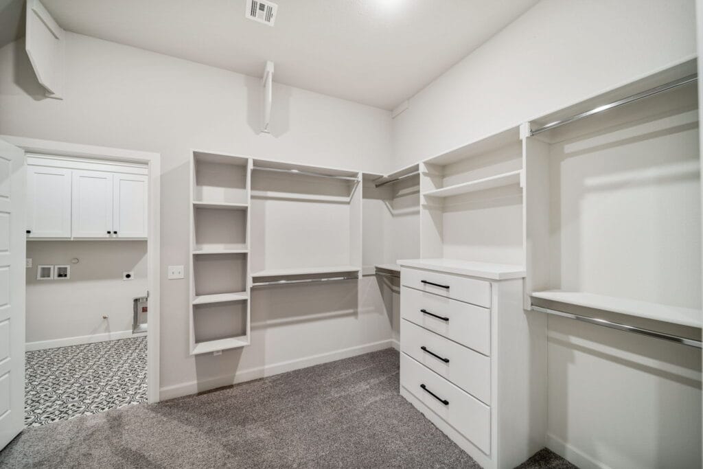 Custom floor plan with a harmonious blend of open living areas and private retreats by Mahogany Homes Tulsa