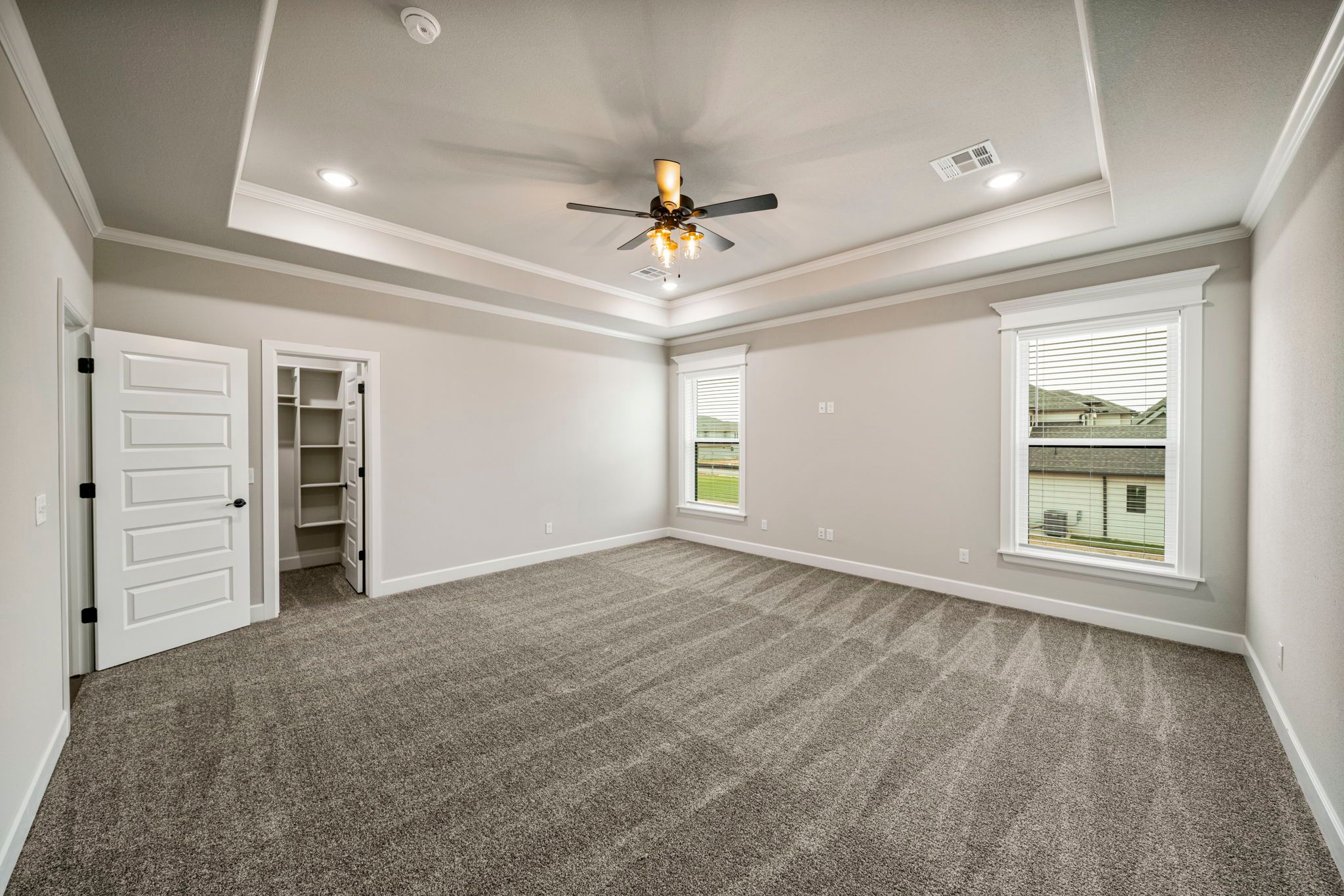 Detailed floor plan of a custom home by Mahogany Homes with modern features.