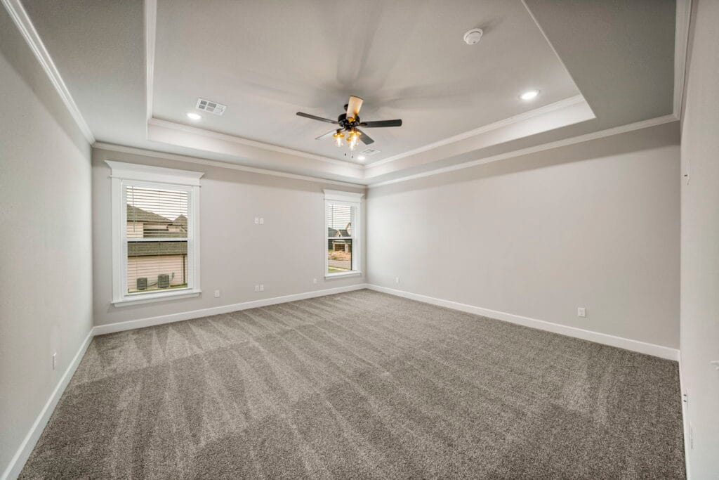 Innovative floor plan with a seamless flow between indoor and outdoor spaces by Mahogany Homes.