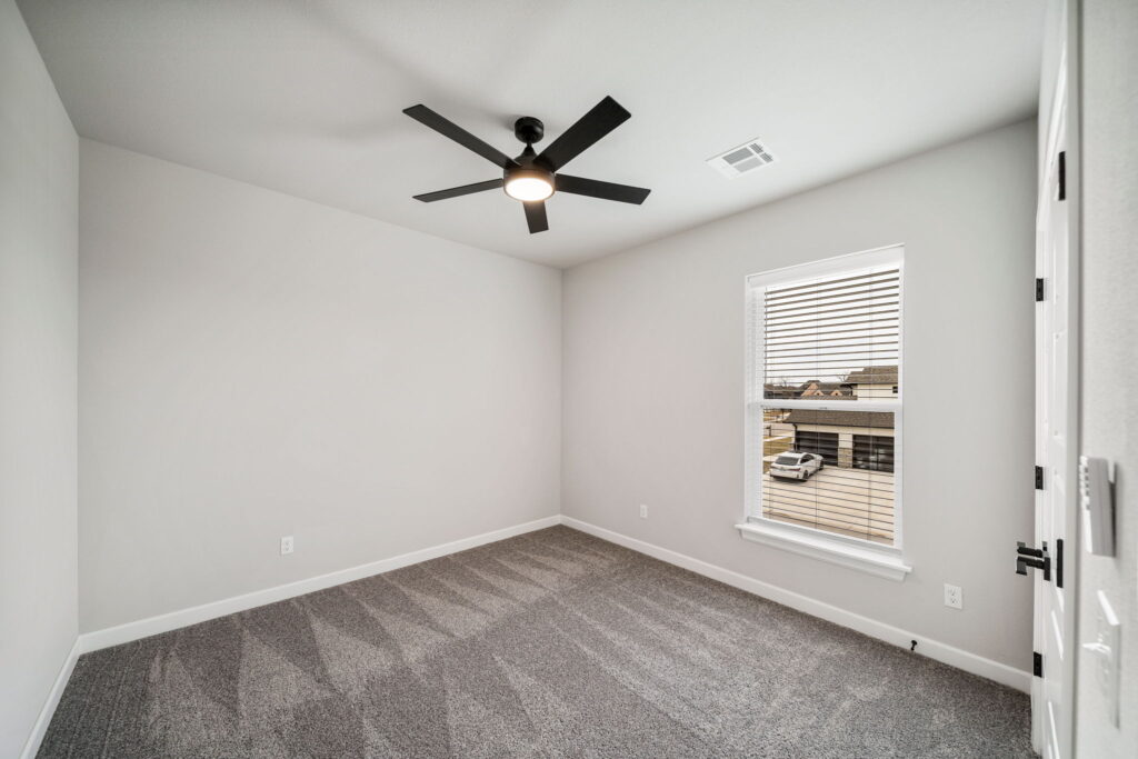 Innovative floor plan showcasing a fluid layout and modern design by Mahogany Homes Tulsa.