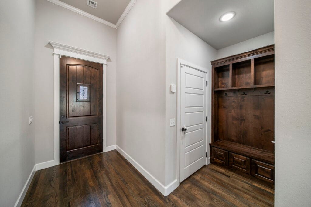 Luxury home floor plan with high ceilings, expansive rooms, and custom design by Mahogany Homes.